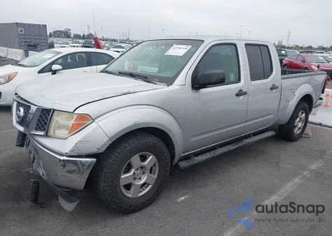 2008 Nissan Frontier Se z USA, uszkodzony, nr VIN 1N6AD09U58C449485